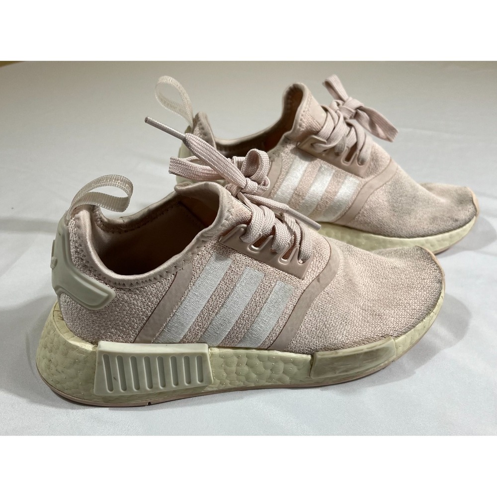 Adidas NMD R1 Boost Sneakers Women 5.5 Youth 5.5 Pink Athletic Running Shoes